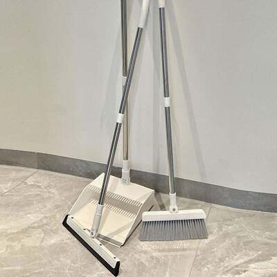 Broom and dustpan set thickened扫把簸箕套装组合家用软毛