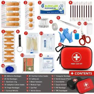 First Aid Kit Multi-purpose Emergency Medical Portable Medic