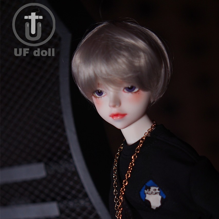 ufdoll bjd娃娃4分尺寸 豆酱 男娃体裸娃 整娃全套造型 单头