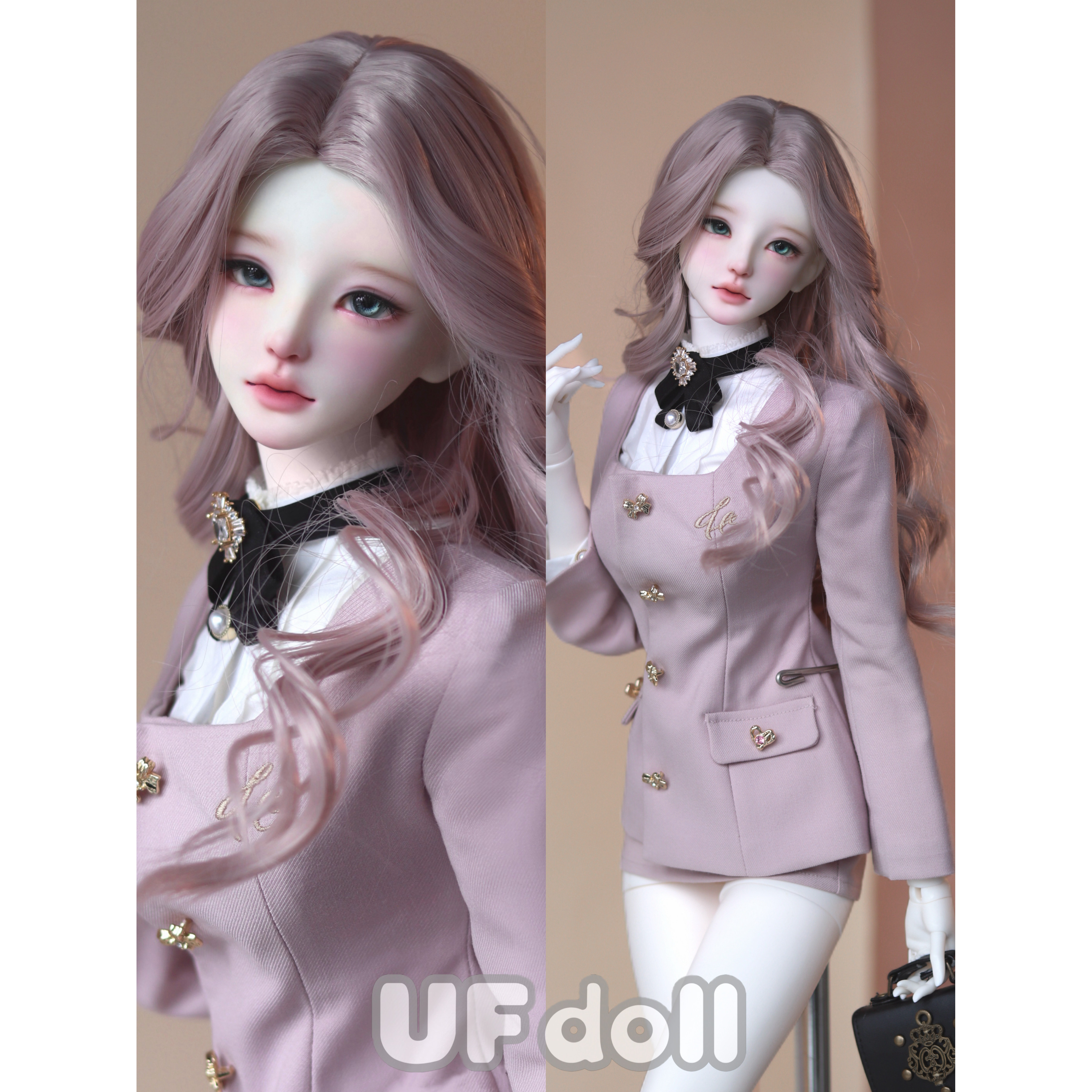预定 UFdollx九号巴别塔 68女BJD荷娜初雪体整体68大女御姐3分bjd