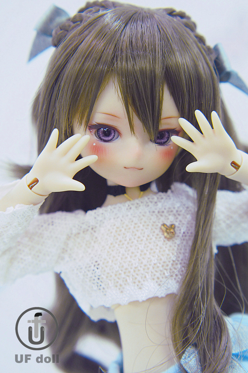 ufdoll6分特体mini女娃 小晨晨 bjd娃娃  关节可动造型整娃
