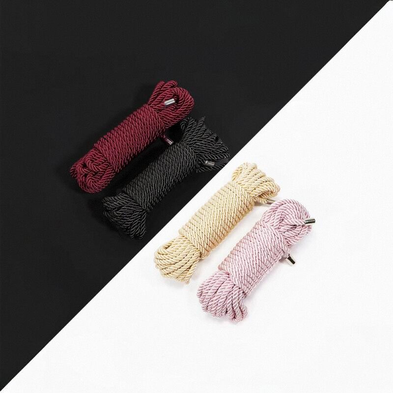 新疆西藏包邮【送教程】绳艺绳彩色丝光绳绳子情侣捆绑绳新手日式