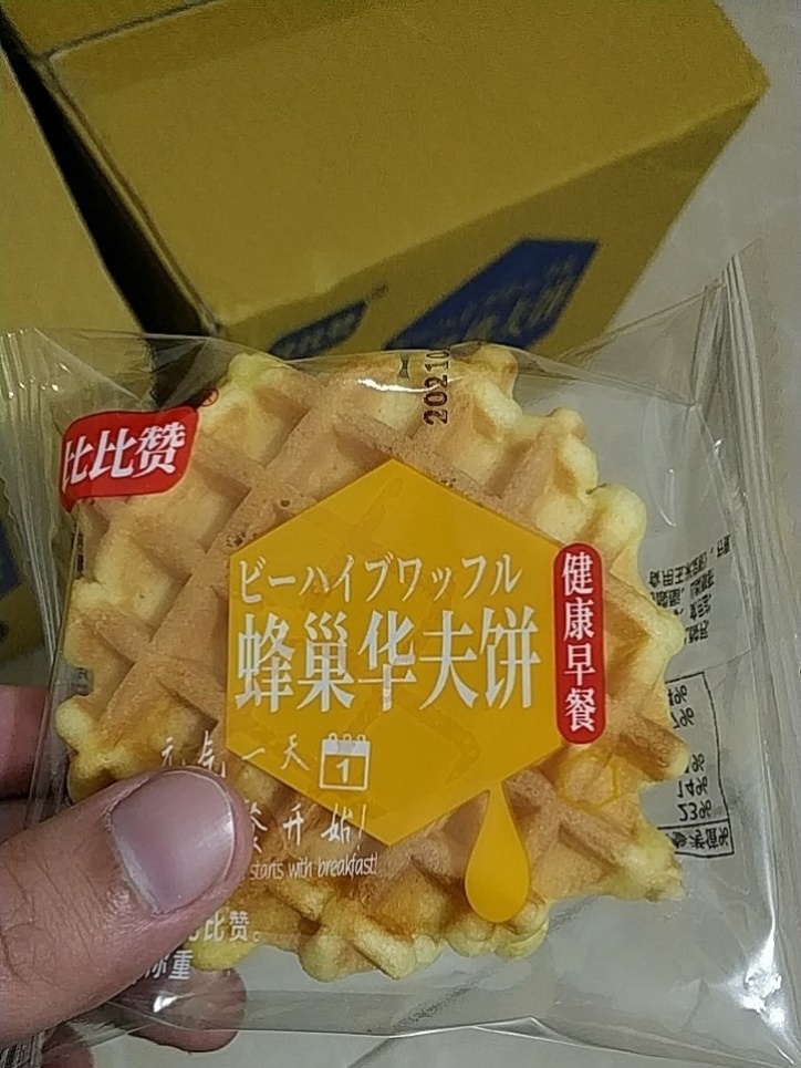 新日期比比赞蜂巢华夫饼面包整箱饼干早餐营养学生零食品蛋糕充饥 零食/坚果/特产 传统西式糕点 原图主图