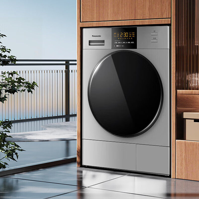 Panasonic/松下 NH-EH10B3热泵干衣机双转子变频家用衣服烘衣机
