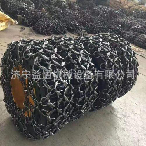 铲车防滑链装载机轮胎保护链铲车小型装载装载机防护链厂家
