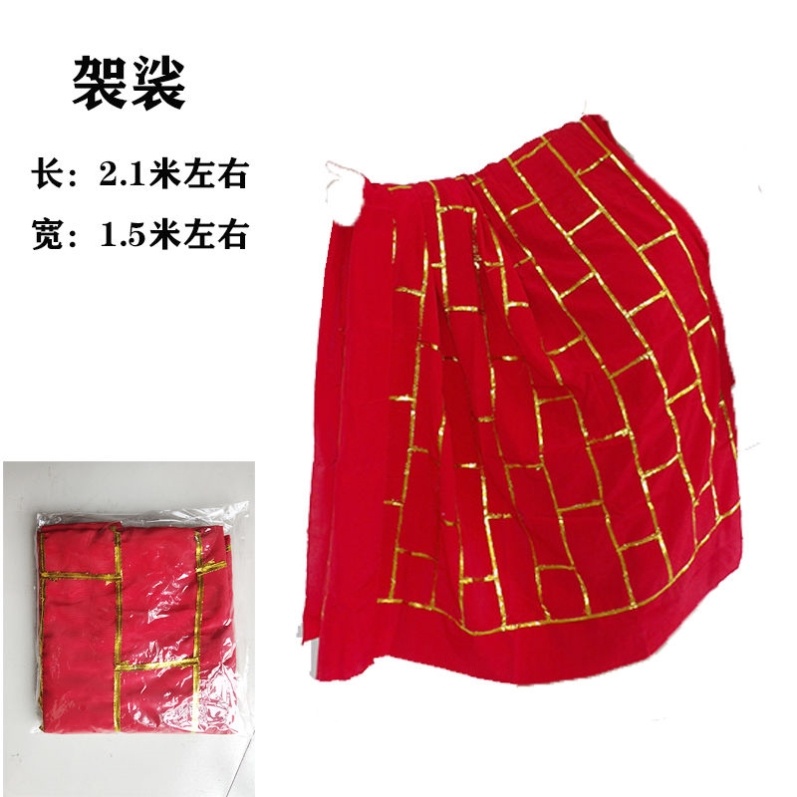 新款唐僧袈裟成人版唐僧服装西游记道具套装披风表演道具披风袈裟