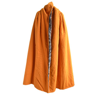 新喇嘛大冈僧服男冬季喇嘛保暖大衣披风藏服加厚和尚坐禅闭关衣服