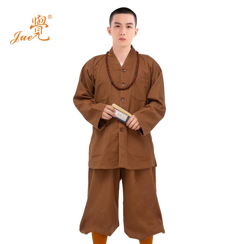 新觉牌僧服秋冬僧服博澳呢毛呢保暖羊毛呢短褂小褂僧衣和尚尼姑服