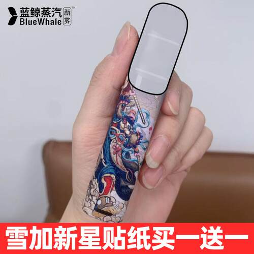 适用于国标雪加新星贴纸Snowplus防尘贴配件防丢挂脖挂链绳保护套
