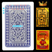 魔术扑克牌高颜值加厚加硬纸牌扑克牌3a2020背面手工白点识别