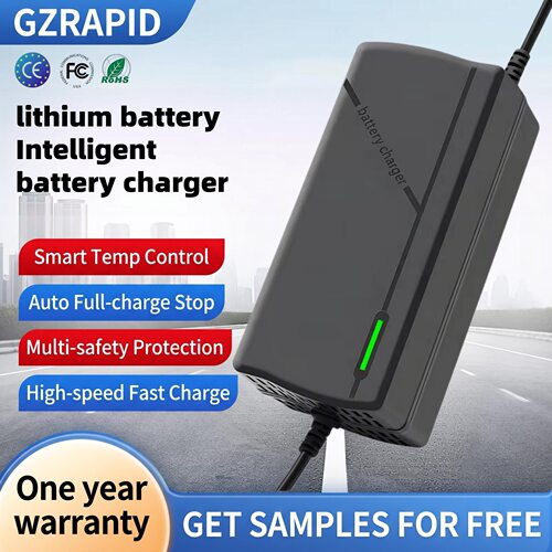 12V24V锂电池充电器36V2A48v3A60v5A72v8A10A滑板车电动车充电器