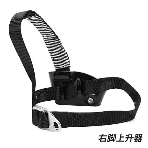 跨境 登山攀岩探洞SRT单绳技术左脚脚式上升器抓绳器爬绳器