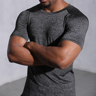 运动短袖 上衣 t恤男篮球训练吸汗专业速干秋冬跑步健身服宽松半袖