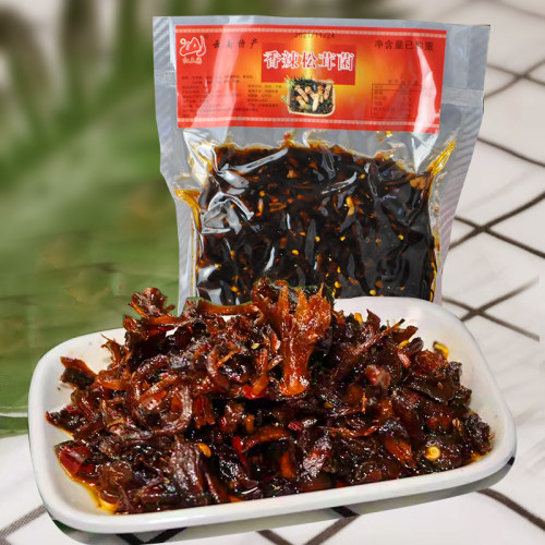 云南特产菌子炒饭2斤装香辣松茸菌即食油松茸拌饭拌面香辣菌鸡枞