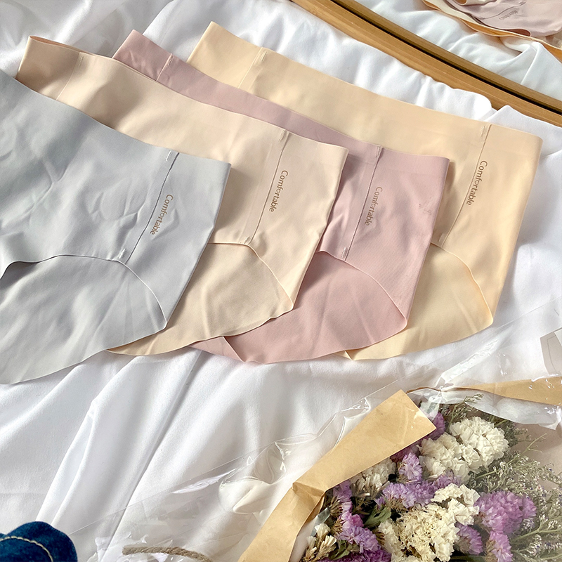 纯棉三角裤舒适透气冰丝无痕内裤