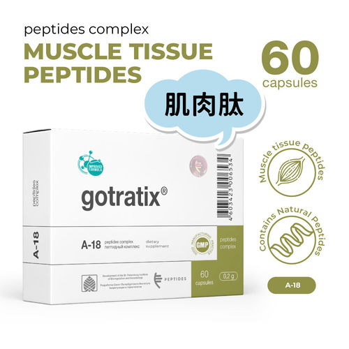 代购原装进口PEPTIDES Gotratix肽复合物A-18肌肉组织肽胶囊