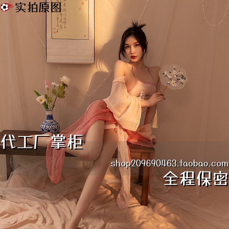 连云港美灵儿服饰内衣汉服大码斤古风纯肚兜新款风古典套装