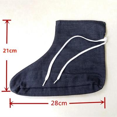 劳保袜子均码袜套矿工专用牛仔双层布雨鞋雨靴专用劳保用品中筒袜