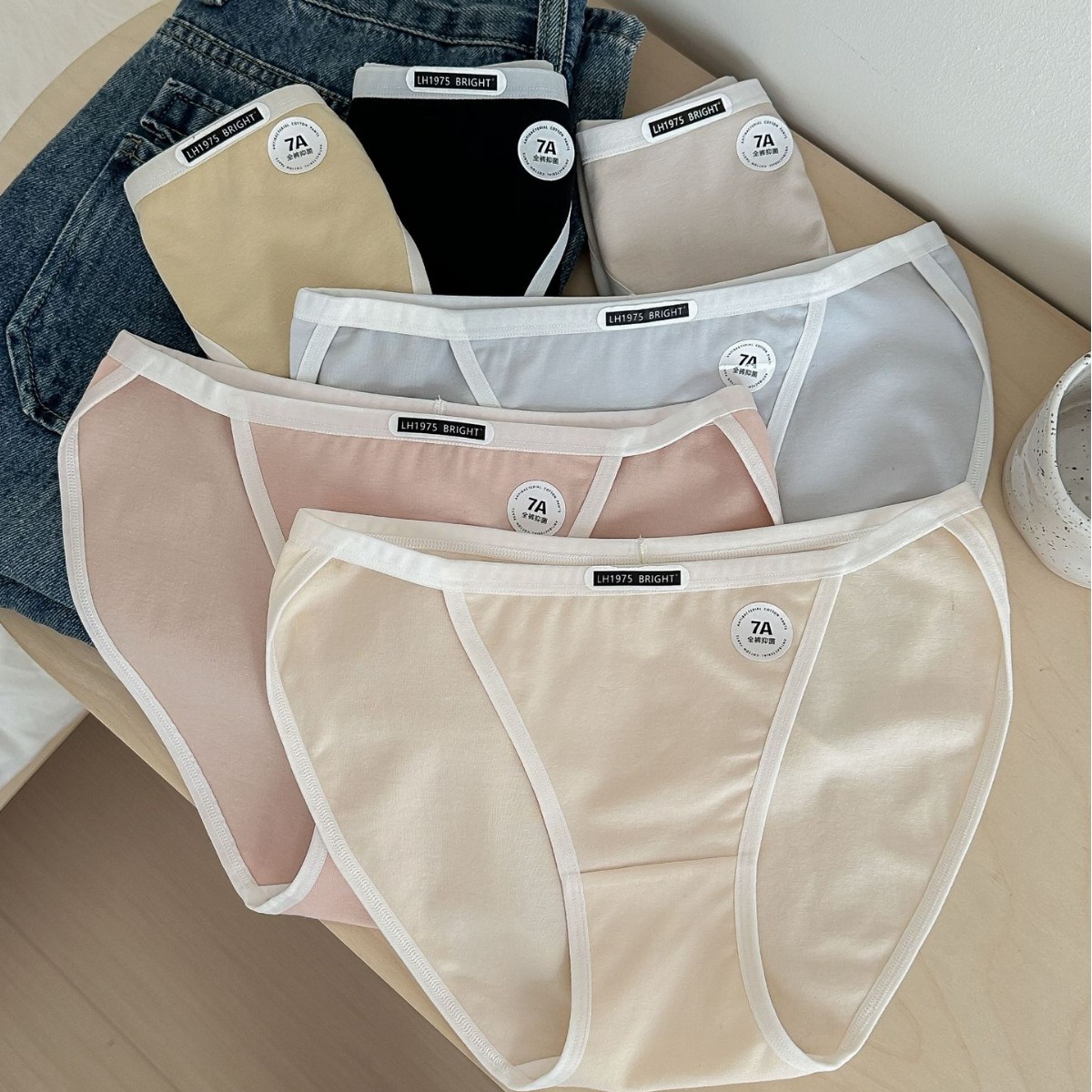 纯欲性感内裤女全棉纯棉抑菌裆2024新款低腰女生运动丁字短裤T裤