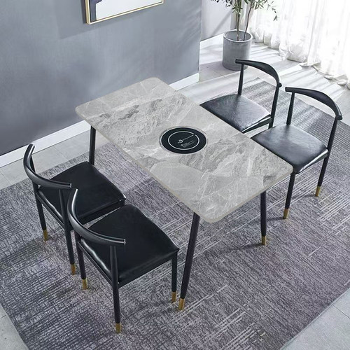 商用餐饮饭馆火锅桌组合