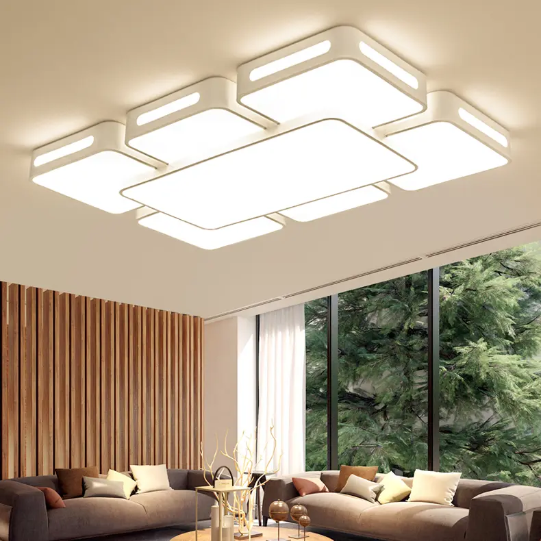 2025年新款led吸顶灯客厅灯具卧室灯简约现代餐厅灯超薄阳台灯具