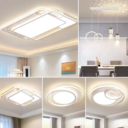 灯具全屋2025新款客厅吸顶灯主灯现代简约套餐组合中山灯具led