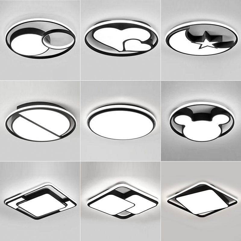 房间灯卧室灯2025新款网红全光谱护眼主卧书房护眼吸顶灯简约现代