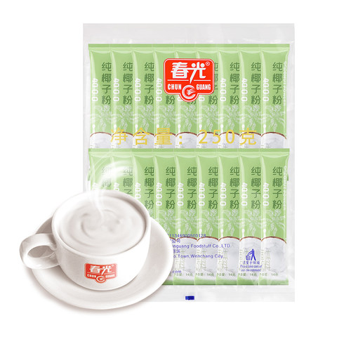 春光纯椰子粉散装36包无添加白砂糖速溶椰奶椰汁椰浆海南特产 - 封面