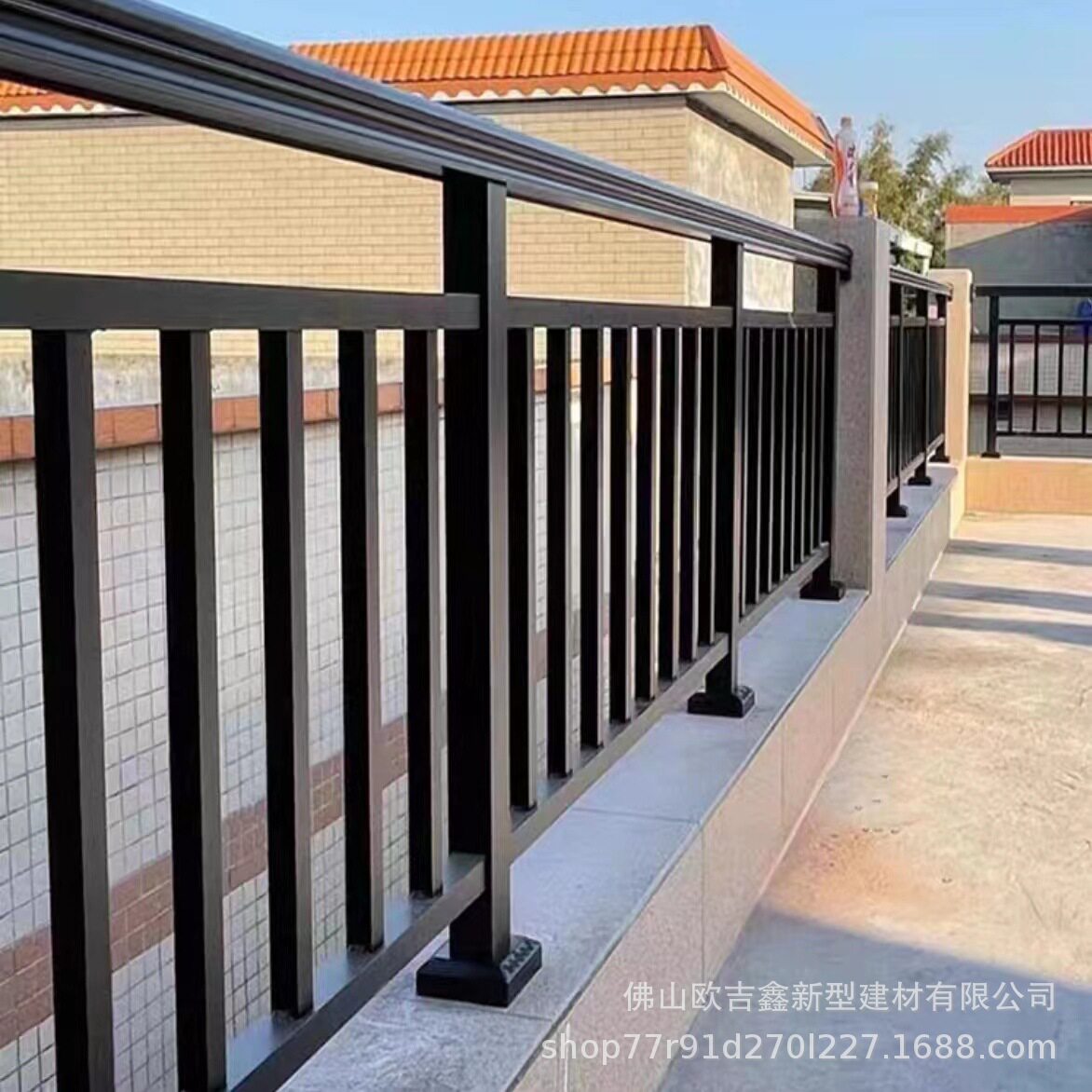 铝艺护栏花园阳台户外铝合金护栏厂家直供小区庭院别墅围栏