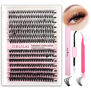【跨境】DIY Clusters Lashes睫毛假睫毛30D/40D睫毛混装套装