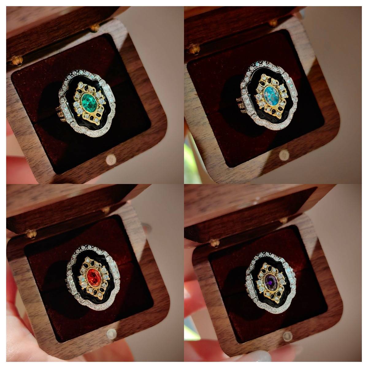 中古Vintage高级ArtDeco帕拉伊巴图片