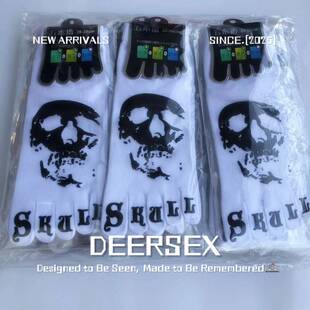 潮汕保暖内衣男款直销男士棉质魔爪五指袜春款男士中筒分趾袜五趾