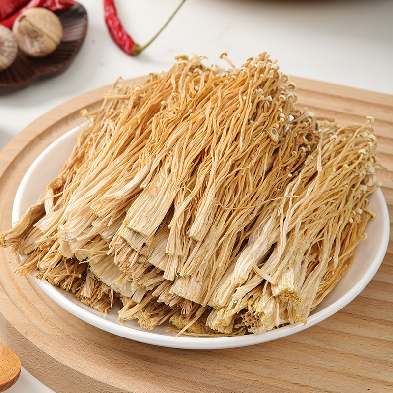 金针菇干货不开伞天然农家土特产