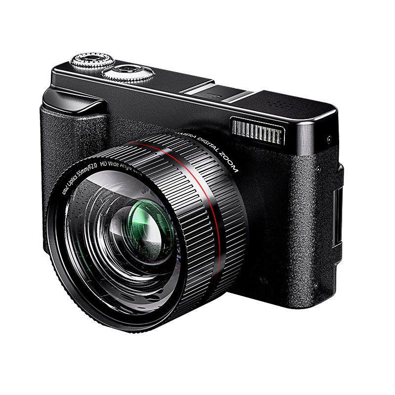 松典CCD复古数码相机学生入门级微单VLOG照相机小型便宜高清旅游