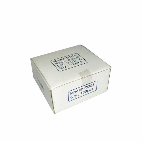 RO58陶瓷保险丝管1A/2A/3A/5A/8A/10A/20A/30A 250V 6X30mm熔断器