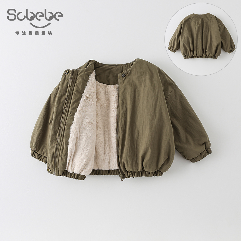 男童厚外套休闲百搭保暖