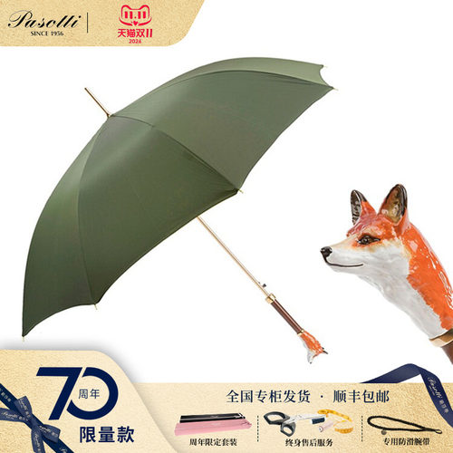 pasotti意大利手工彩绘晴雨伞