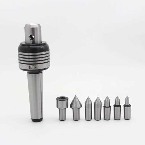 数控车床 MT4-7PCS 插入式回转顶针7件套 莫氏2 3 5 号可替换顶针