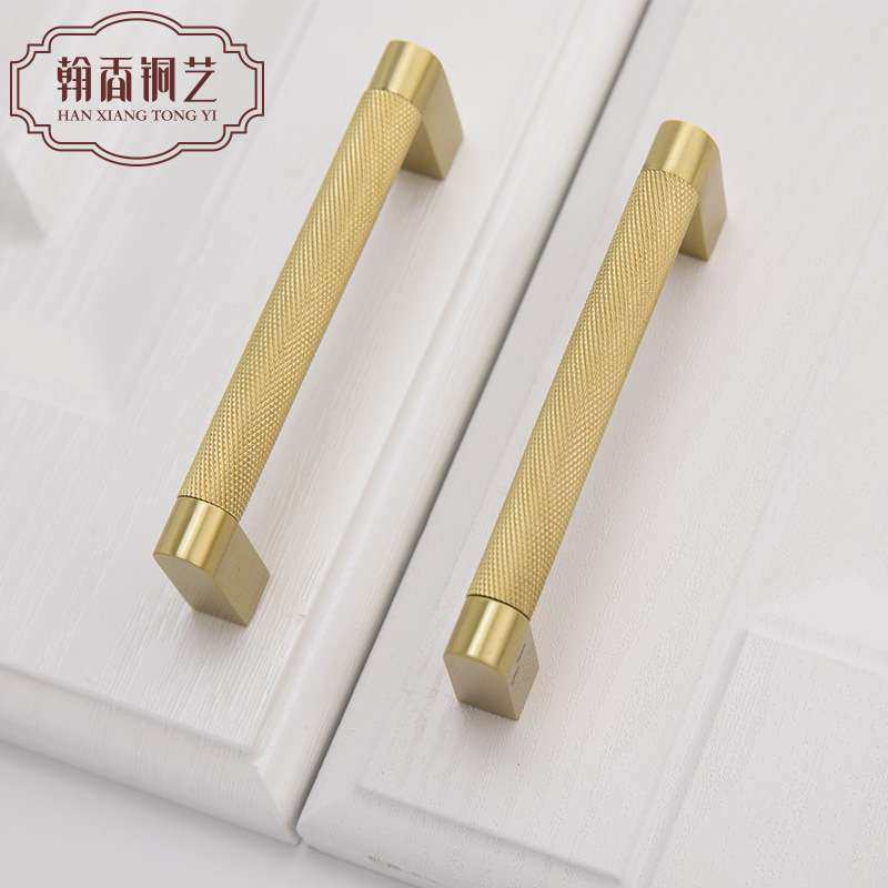 黄铜中式柜门拉手纯铜实木橱柜衣柜酒柜鞋柜拉手网纹滚花把手,基础建材,大拉手,淘宝优惠券,粉丝福利购,淘宝优惠卷