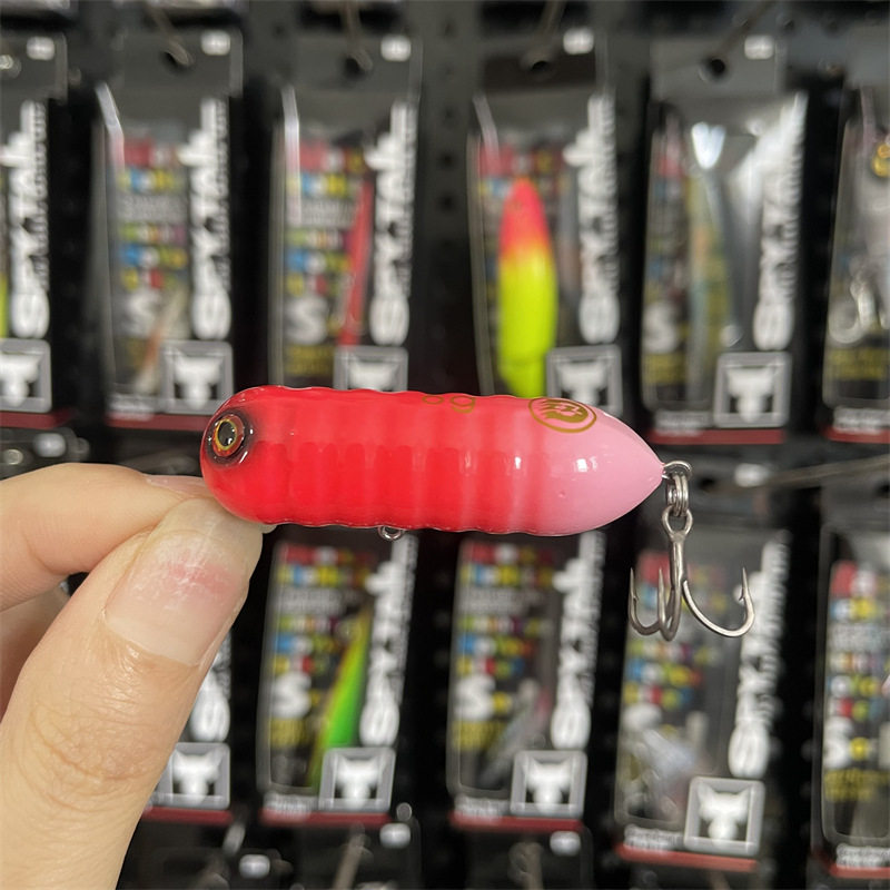 路亚饵自动之字狗塑料饵水面系浮水翘嘴军鱼黑坑溪流假饵 8154