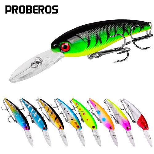 PRO BEROS米诺塑料硬饵9cm/7.28g路亚仿生饵翘嘴通吃饵DXM006