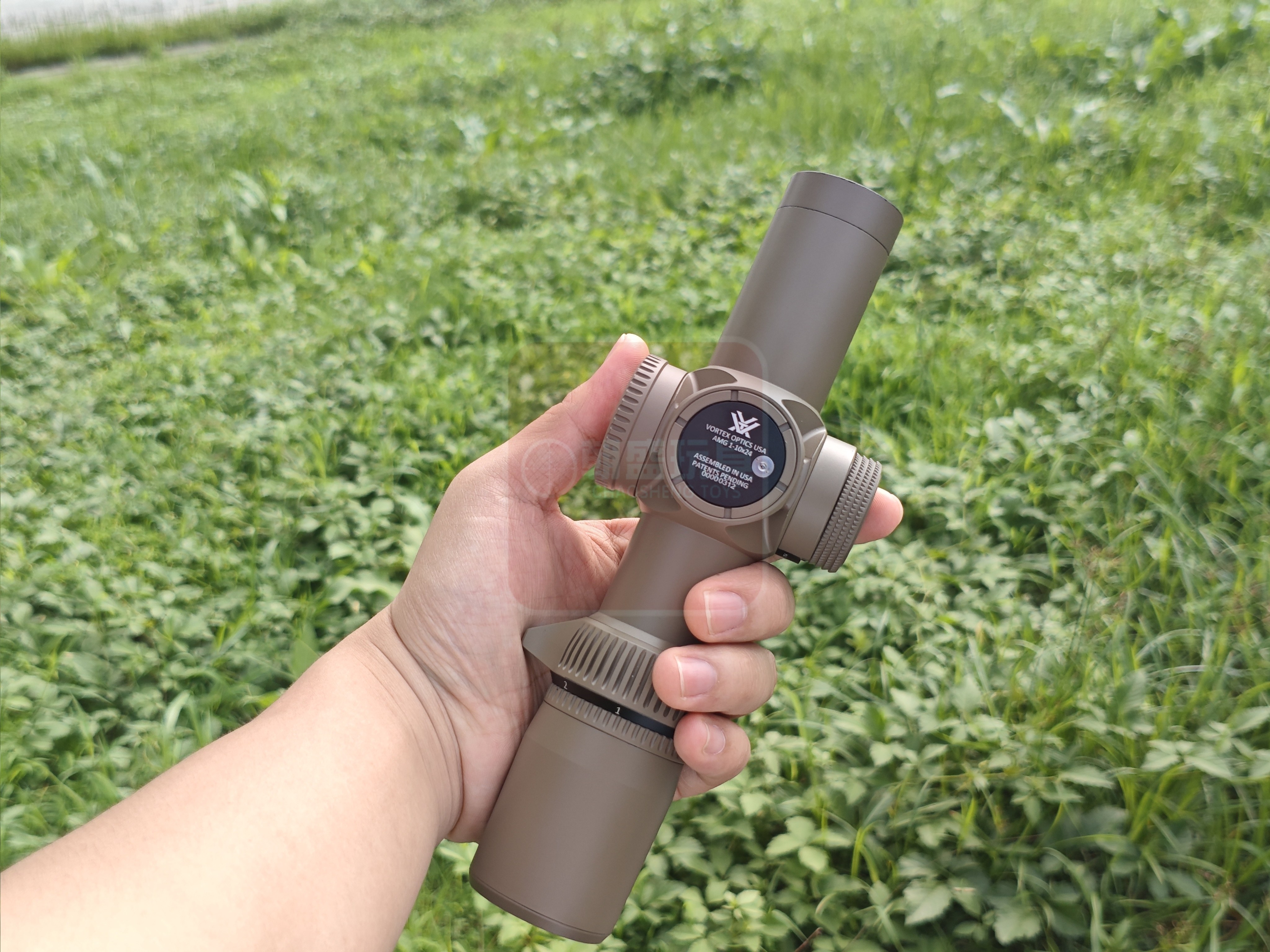 高品复刻AMG LPVO支架陶瓷高清透光抗震防水无功能摆件 弹弓备件