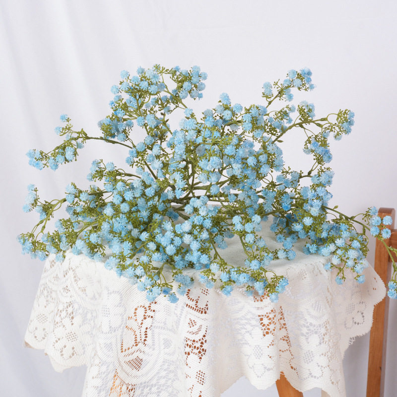 仿真满天星假花仿真花绢引路拍照道具摆件婚礼系婚庆装饰插花