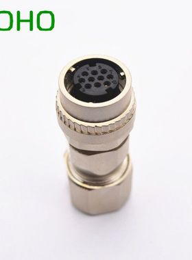 SM10S/CM10-SP10S-M/三菱/安川伺服电机编码器专用连接头DDK-10芯