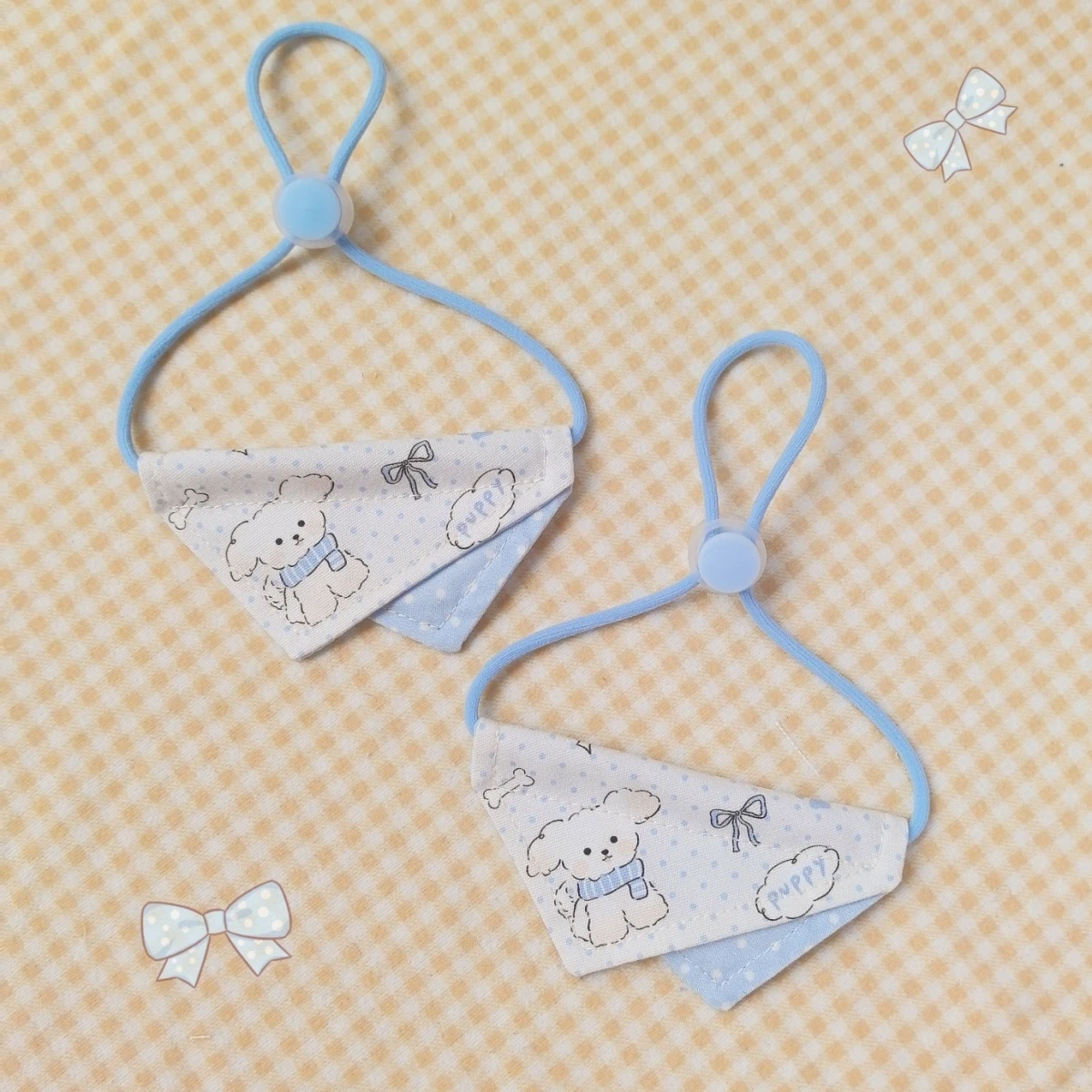 【娃衣】手工制作宠物20cm棉花娃衣娃娃口水巾娃用可爱围兜三角巾,模玩/动漫/周边/娃圈三坑/桌游,棉花娃娃/毛绒玩具娃衣,淘宝优惠券,粉丝福利购,淘宝优惠卷