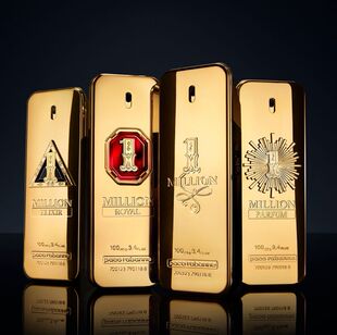 Rabanne 百万黄金女士 帕高Paco 百万金砖系列 男士 香水100ml正装