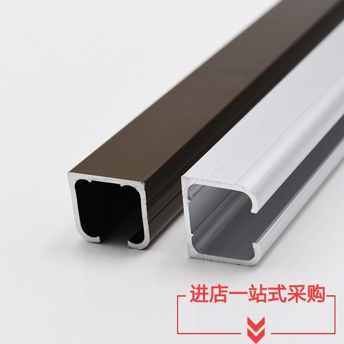 厂家直销实木玻璃门折叠推拉门轨道滑轮吊轮吊轨导轨移门轨道滑轮