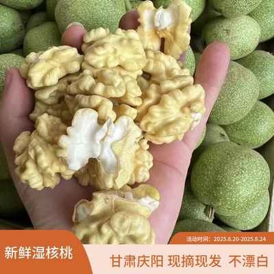 核桃2025新货甘肃庆阳鲜核桃