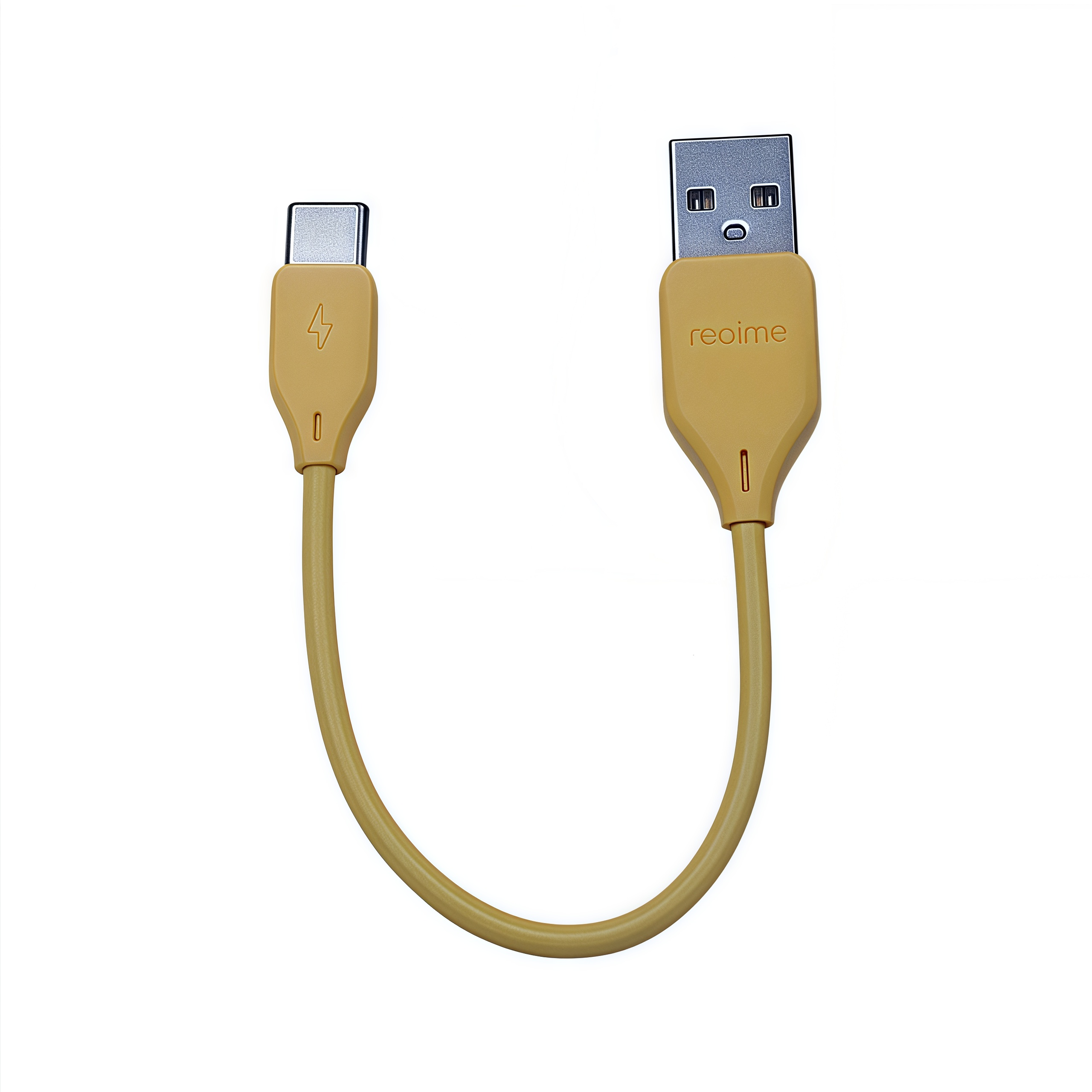 reaime USB A to type c蓝牙耳机充电线短线适用森海索尼华为oppo