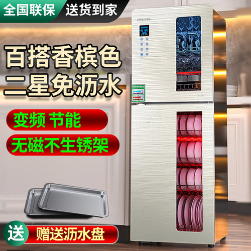 高温二星级立式等离子消毒碗柜